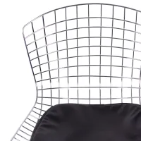 HQ Chrome Bertoia stoelreplica - Metalen stoelen - Design meubelen