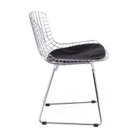 HQ Chrome Bertoia Chair Replica - Metallstolar - Designmöbler