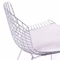 Berta Stuhl "High Quality" aus Verchromtem Stahl FURNMOD - 14
