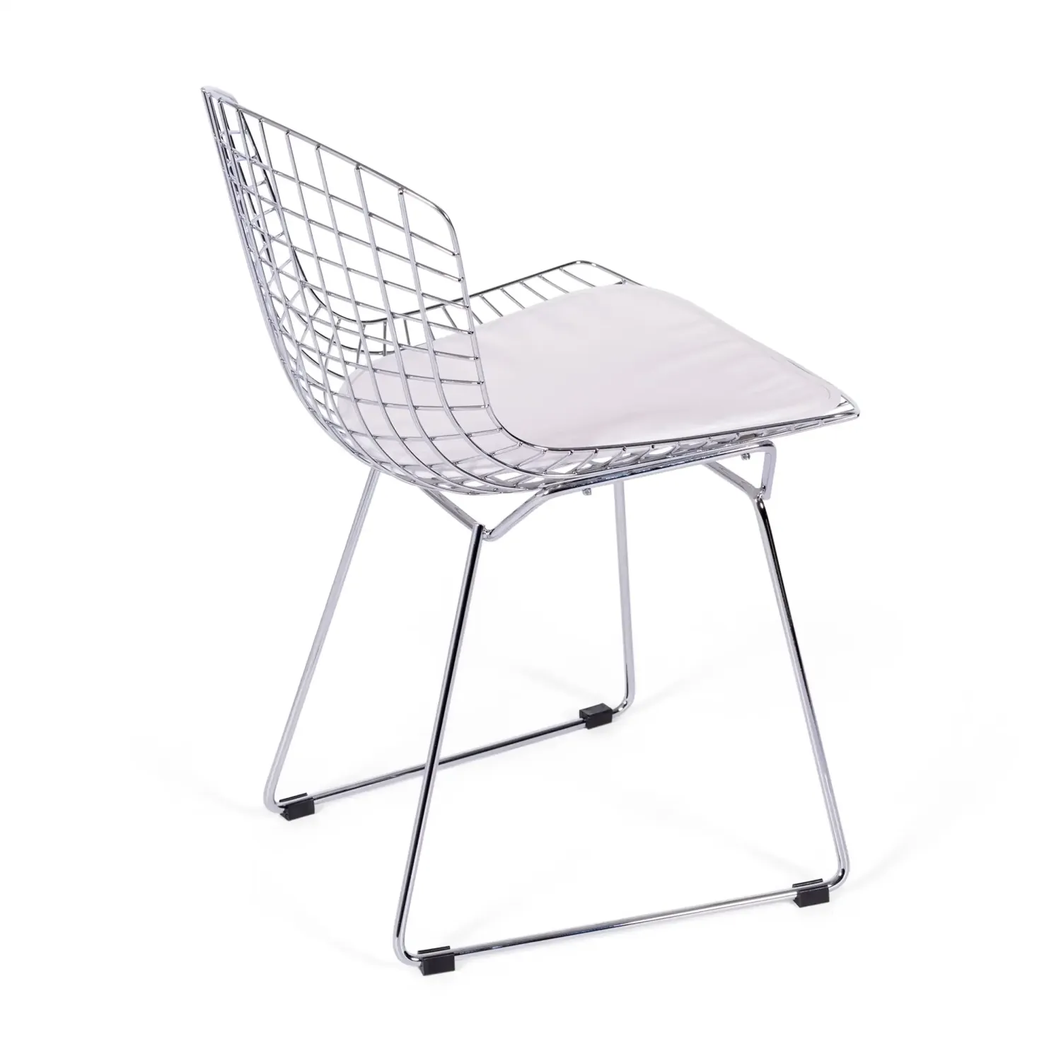 Berta Stuhl "High Quality" aus Verchromtem Stahl FURNMOD - 15