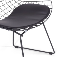 Réplica Silla Bertoia en Acero Negro - Sillas Metálicas - MuebleDesign