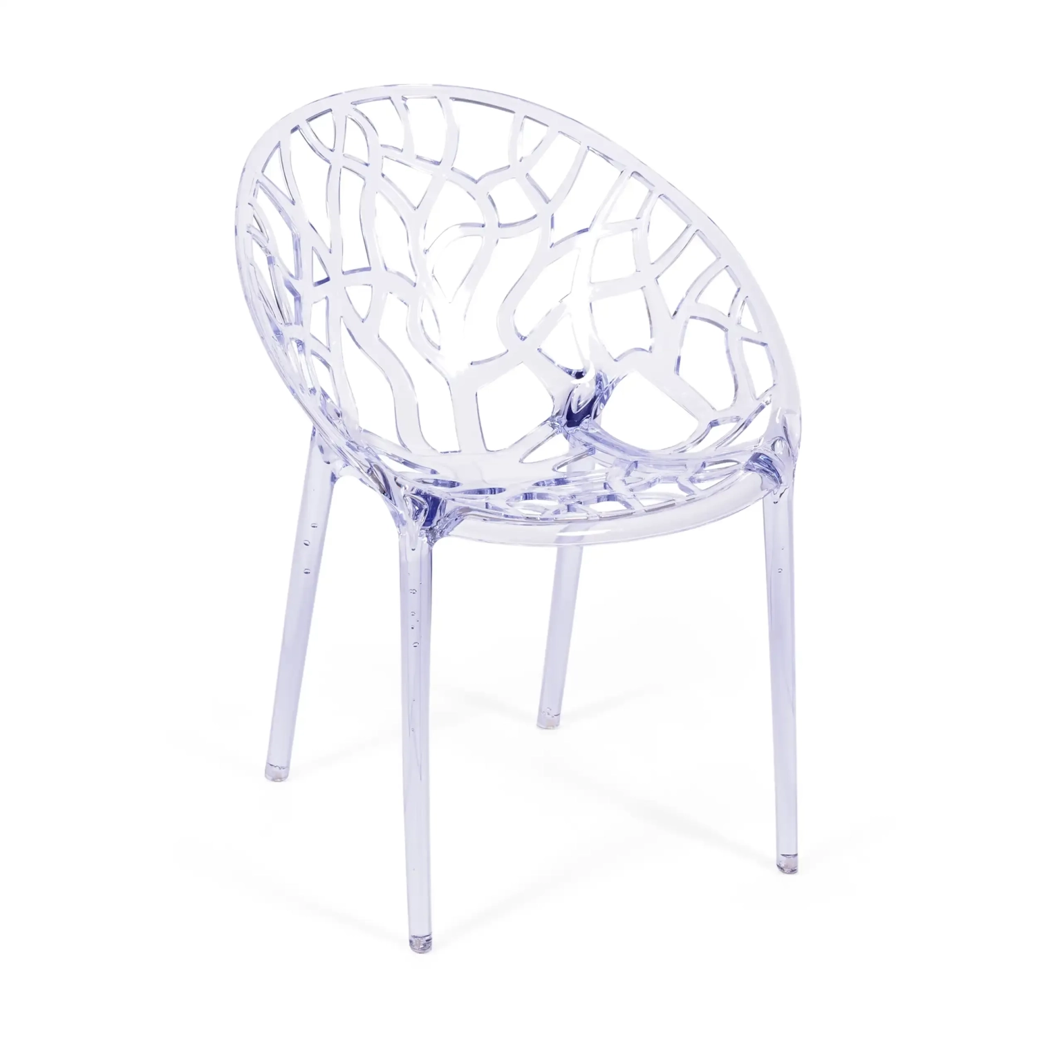 Sedia da esterno trasparente Chrystal Replica