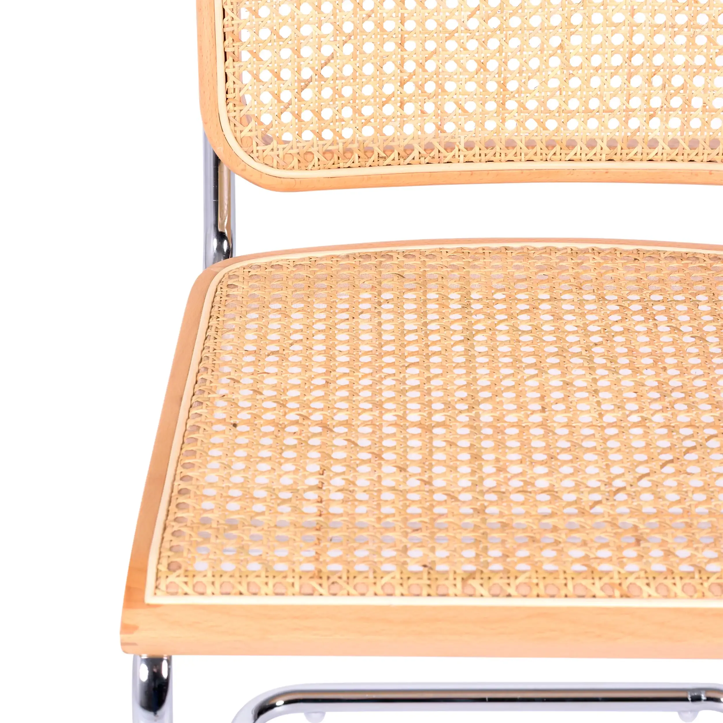 Stuhl Cesca preiswerter Stuhl aus Stahl, Buche und Rattan 🪑 | Mueble Design