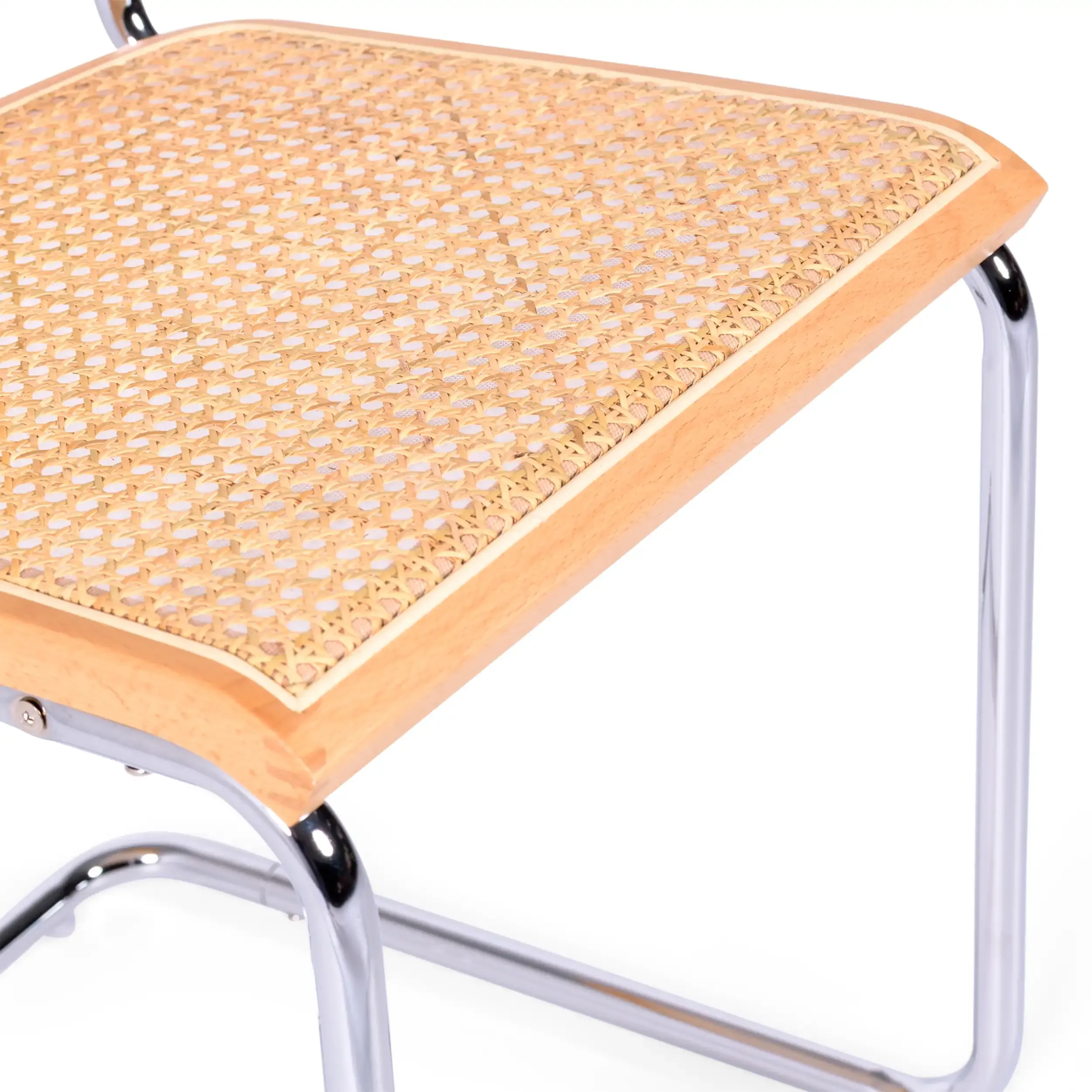 Židle Cesca levná židle z oceli, buku a ratanu 🪑 | Mueble Design