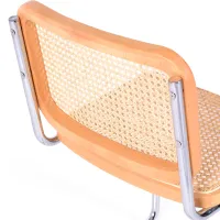 Židle Cesca levná židle z oceli, buku a ratanu 🪑 | Mueble Design