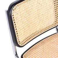 Tuoli Cesca edullinen tuoli teräksestä, pyökistä ja rottingista 🪑 | Mueble Design