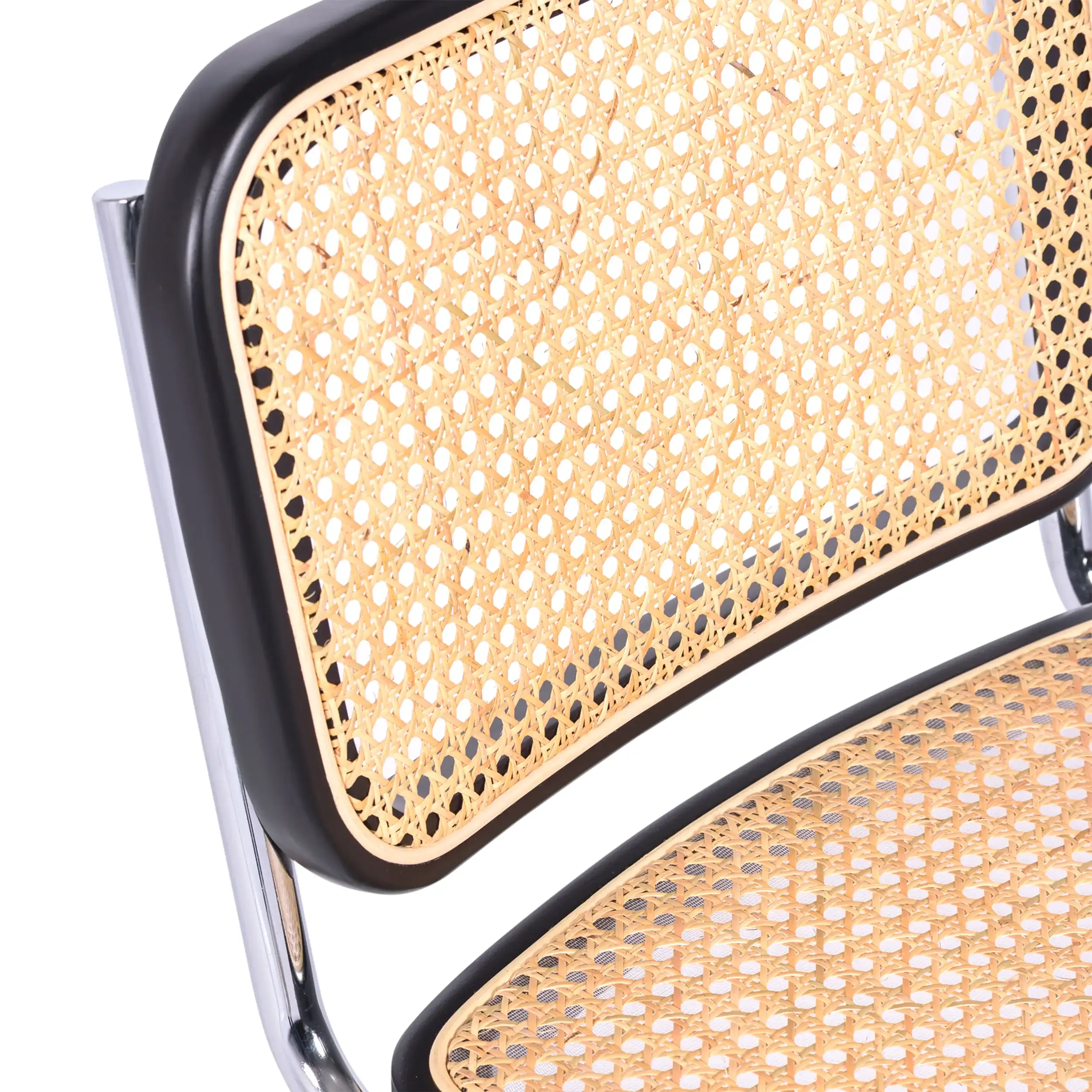 Tuoli Cesca edullinen tuoli teräksestä, pyökistä ja rottingista 🪑 | Mueble Design