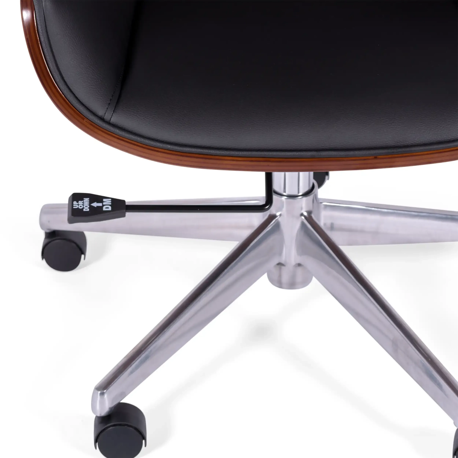Cadeira de escritório Nordic Highback em madeira - Mueble Design