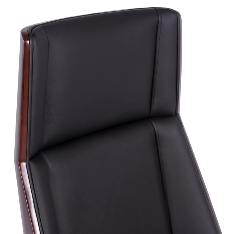 Nordic Highback office chair in walnut - Office chairs - Mueble Design