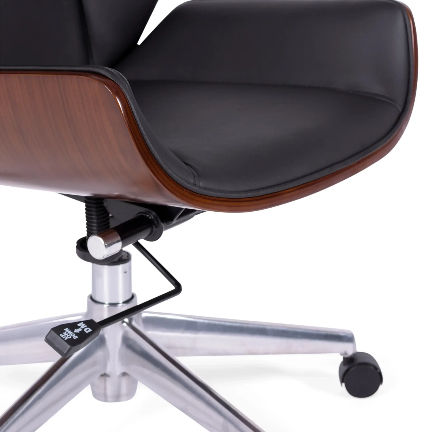 Cadeira de escritório Nordic Highback em madeira - Mueble Design