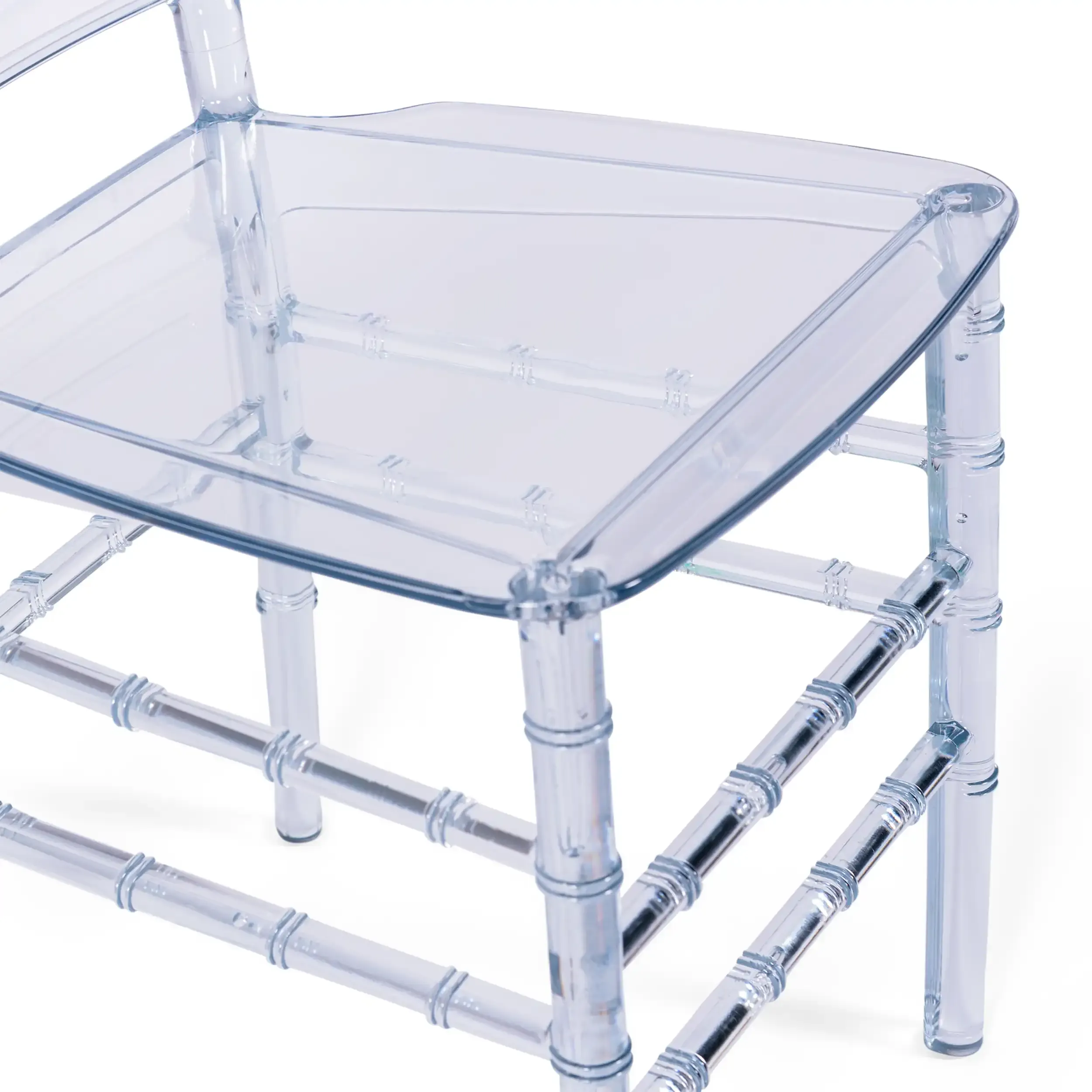 Transparante Stoelen Felipe Ghost - Kunststof stoelen - Mobelarium