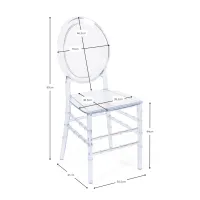 Transparante Stoelen Isabelle Ghost - Kunststof stoelen - Icon Mobiel