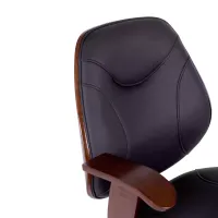 Cambridge Bürostuhl aus Holz - Kunstlederstühle - Mobelarium