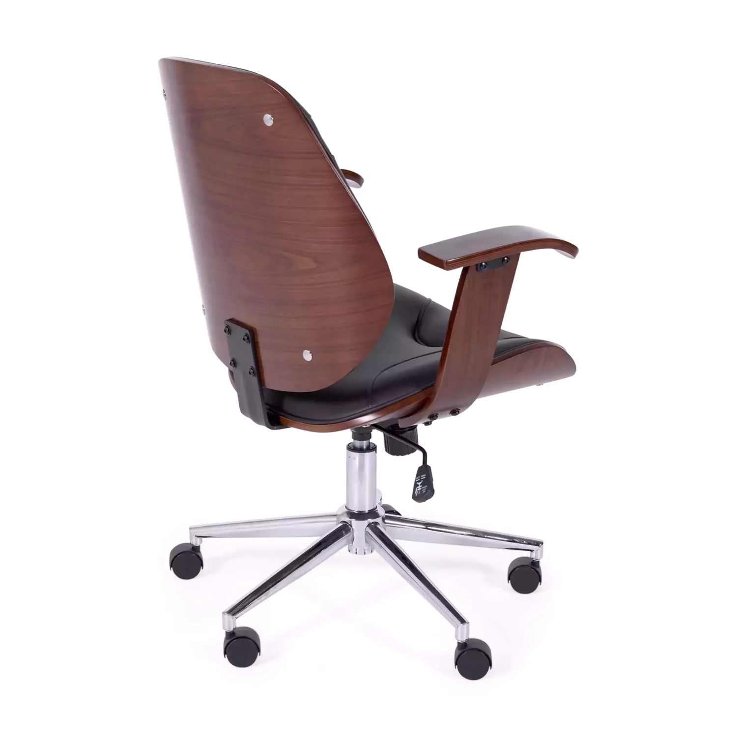 Sedia da ufficio Cambridge in legno-Sedie in similpelle-Mobilie design