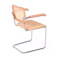 Cesca stoel met armleuningen - Rotan stoelen - Mobelarium