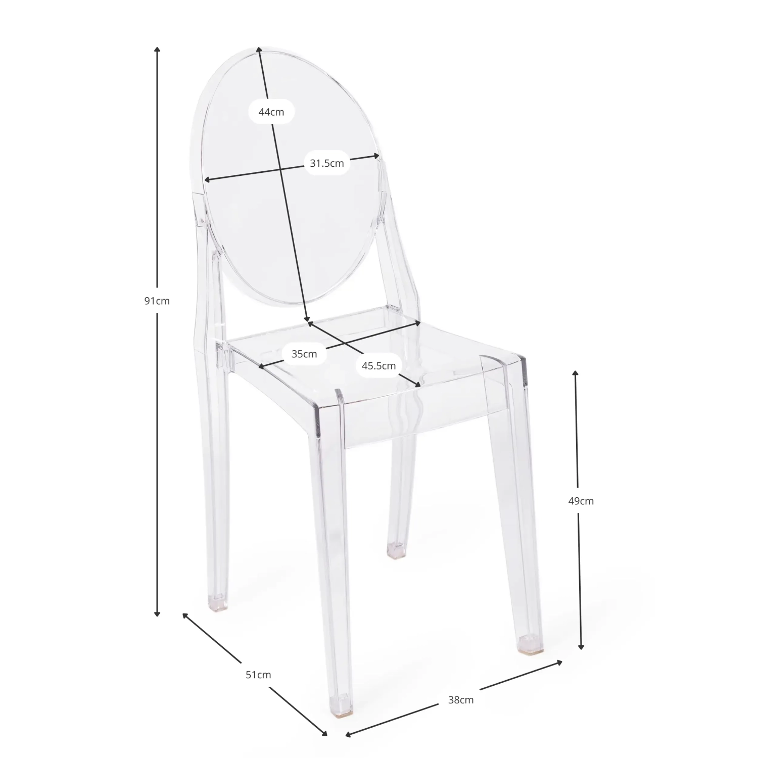 Réplica Silla Victoria - Sillas Diseño - Muebledesign