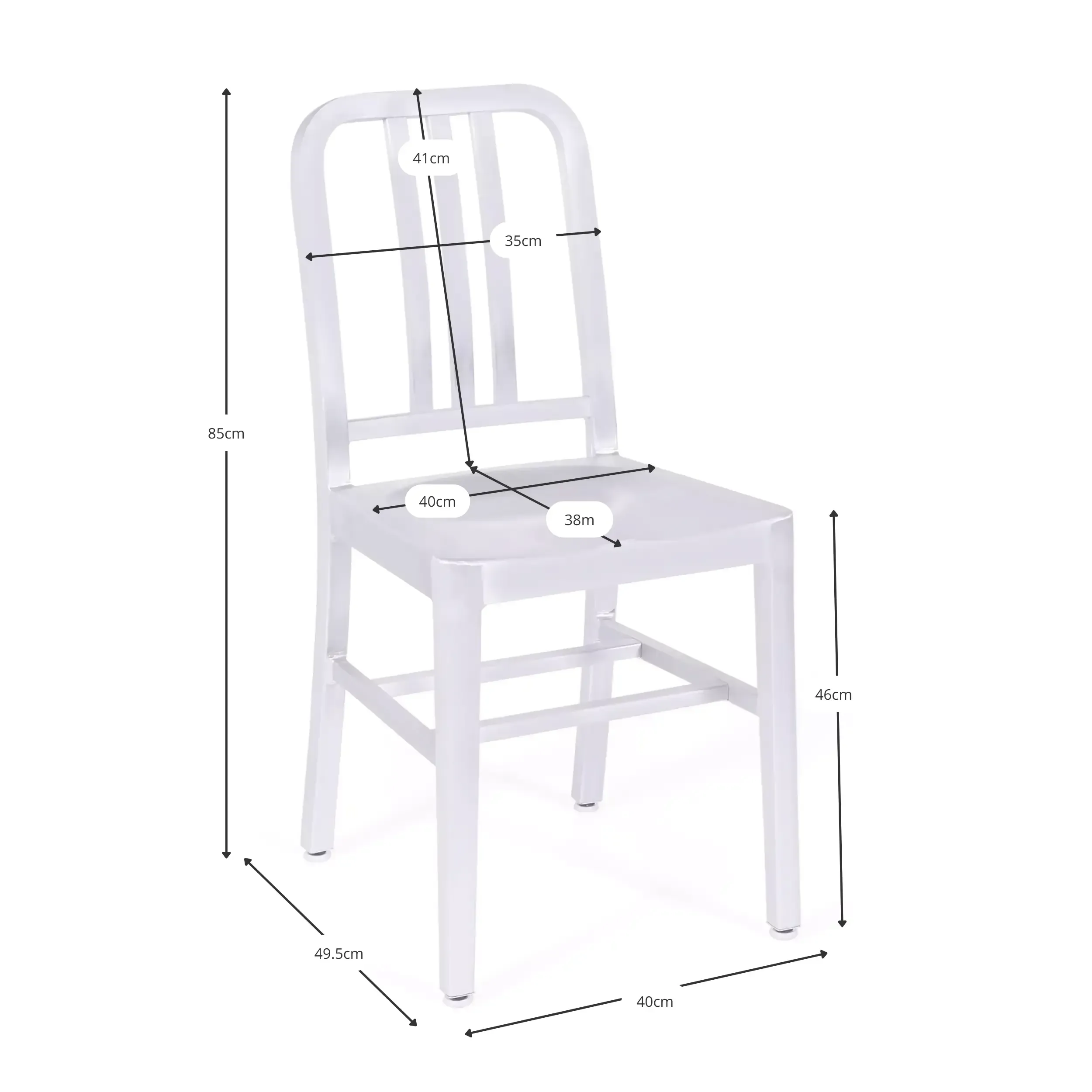 Navy replica tuoli - Design tuolit - Muebledesign