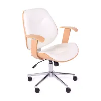 Sedia da ufficio Cambridge in legno chiaro - Mueble design