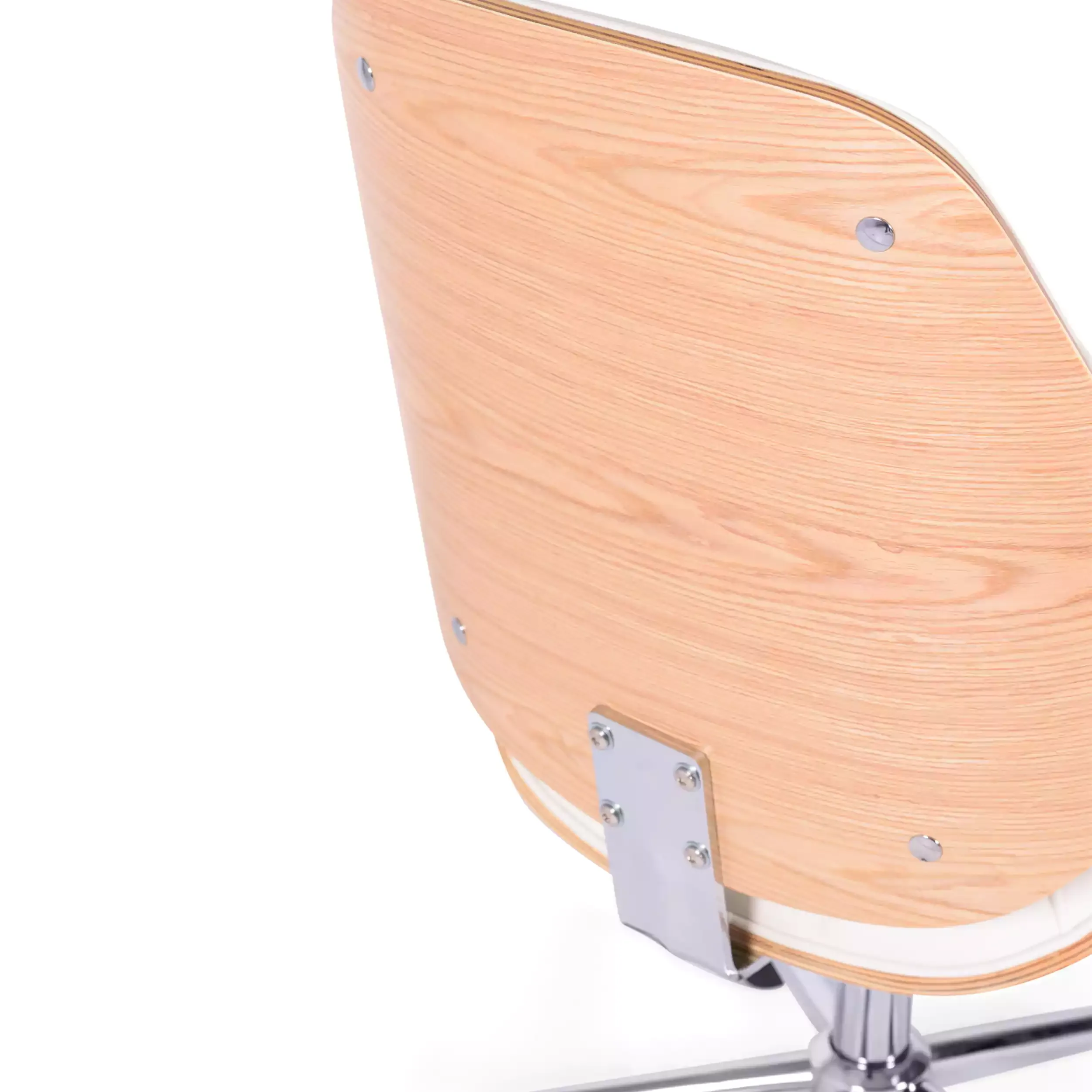 Krzesło biurowe Cambridge z jasnego drewna - Mueble design