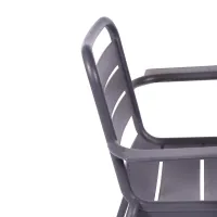 Set van 4 buitenstoelen - Plastic stoelen - Mobelarium