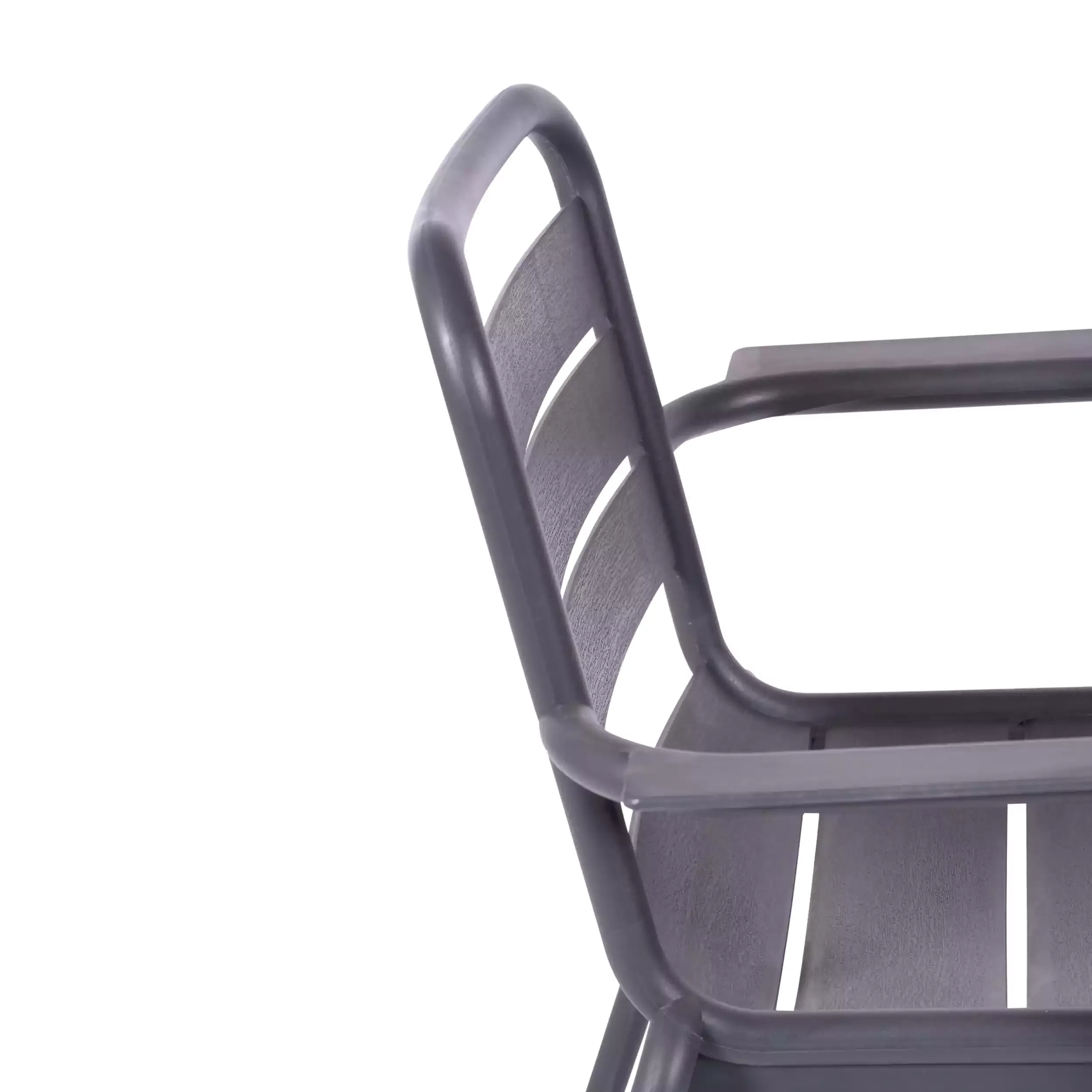 Set van 4 buitenstoelen - Plastic stoelen - Mobelarium