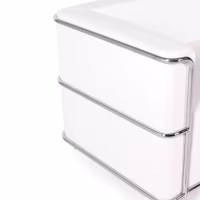 2-Sitzer-Sofa Torino aus Ökoleder und verchromtem Stahl 🛋️ - Mobelarium