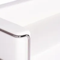 Torino 3-istuttava sohva ekotekonahkaa ja kromattua terästä - Mobelarium - Mobelarium