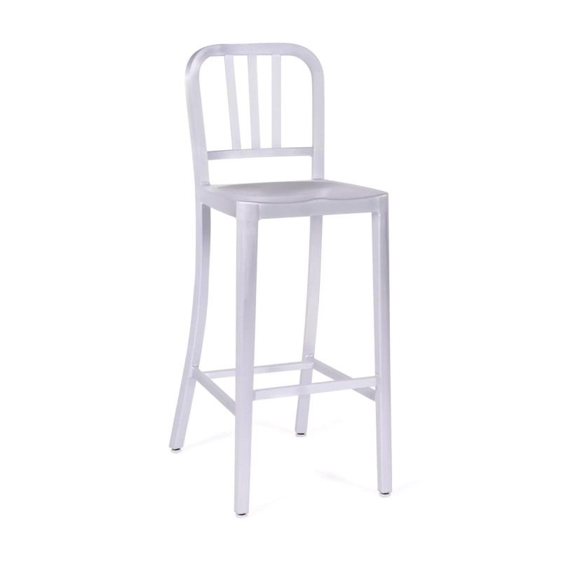 Navy army stool replica from Emeco