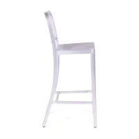 Replika av pall i aluminium - ikonisk industridesign