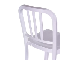 Réplique du tabouret de l'armée de terre en aluminium - design industriel iconique
