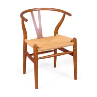 Inspirazione sedia Wishbone in Noce - Sedie nordiche - Mobiliedesign