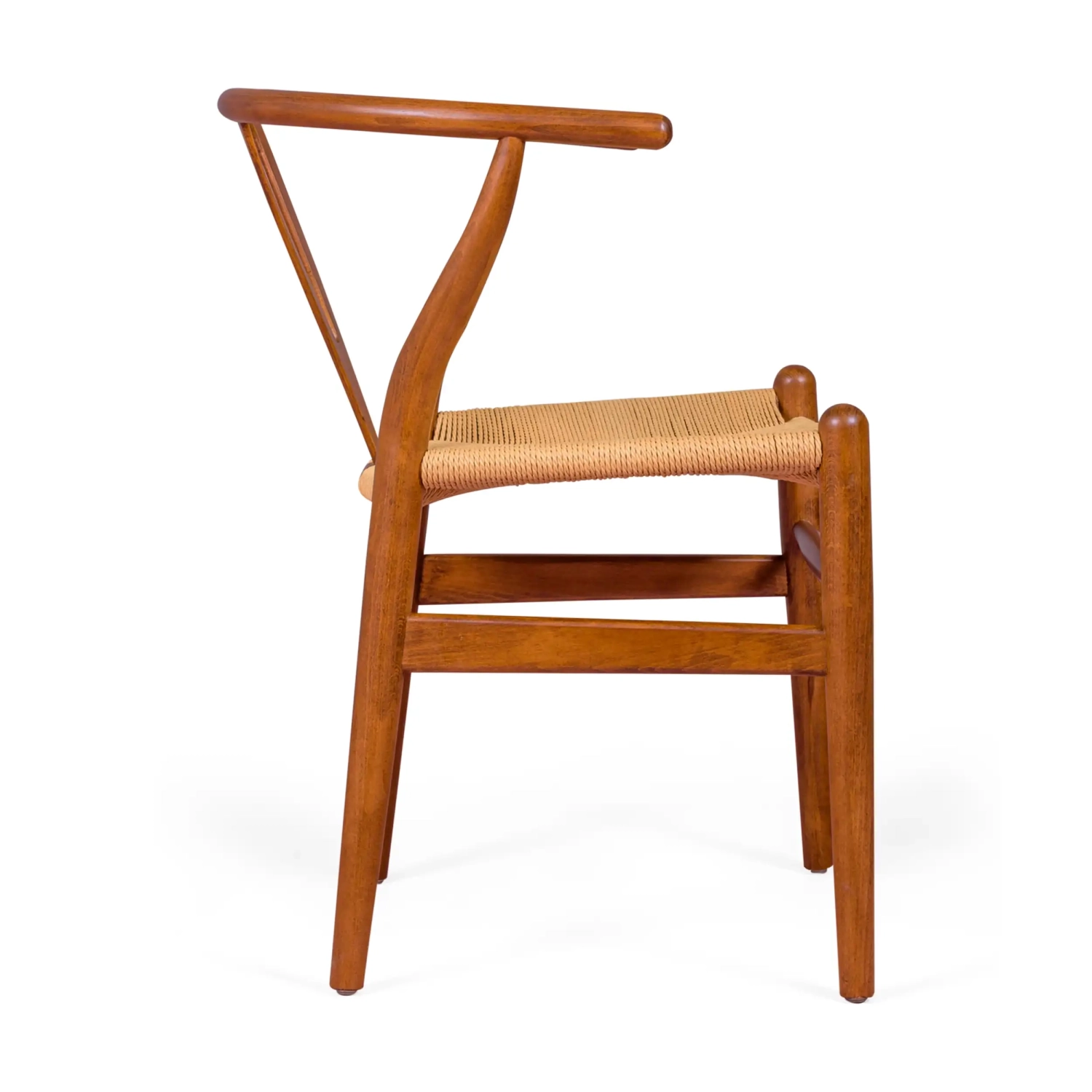 Inspiration Wishbone CH24 en noyer - Chaises nordiques - Meublesconcept