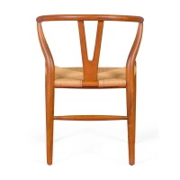 Inspiracja Wishbone CH24 w kolorze Orzech - Krzesła Nordic - Design Furniture