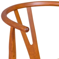 Inspiration Wishbone CH24 en noyer - Chaises nordiques - Meublesconcept