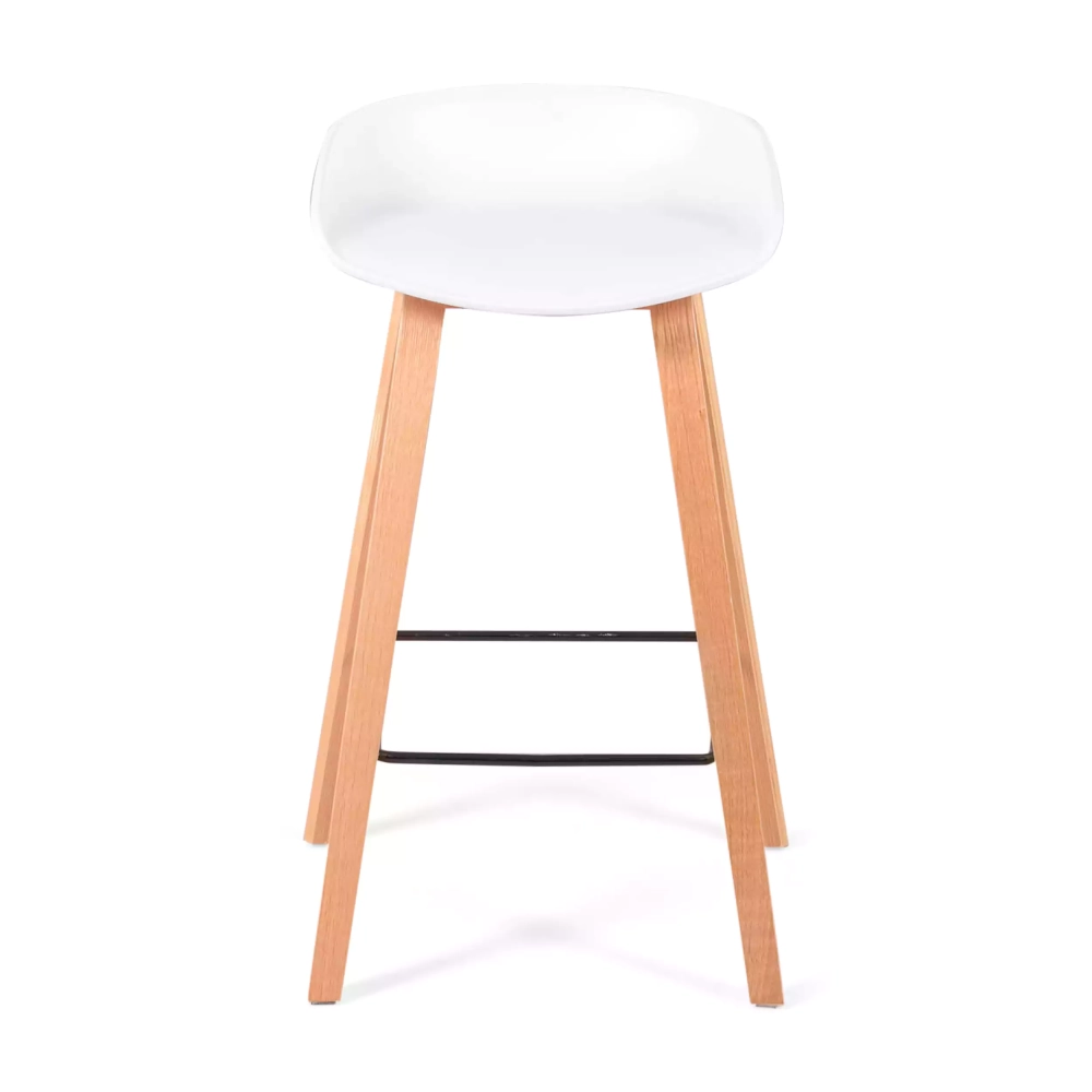 Holen Sie sich den Nordic-Hocker aus Buchenholz – Mueble Design