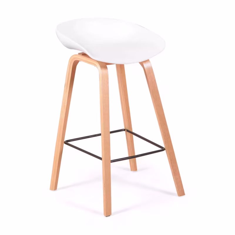 Obtenez le tabouret en bois de hêtre nordique - Meubles Concept