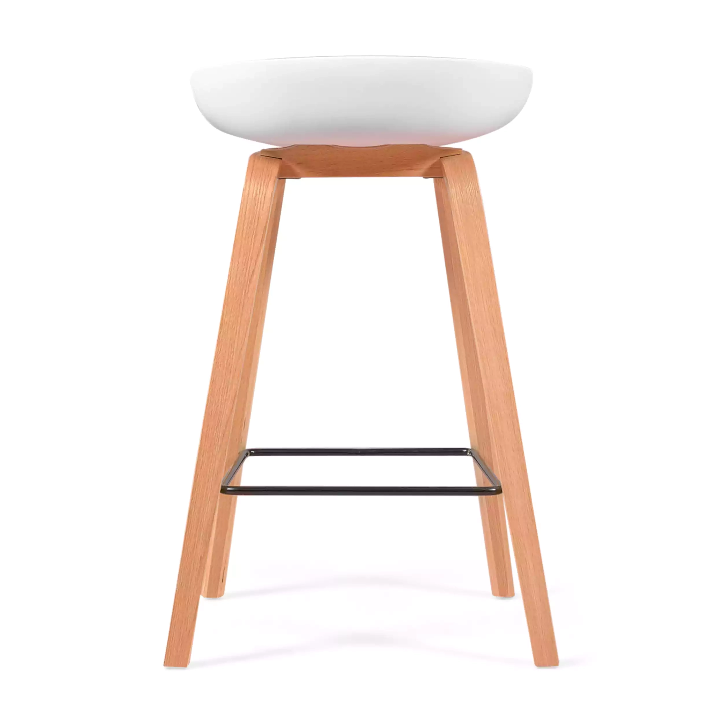 Holen Sie sich den Nordic-Hocker aus Buchenholz – Mueble Design