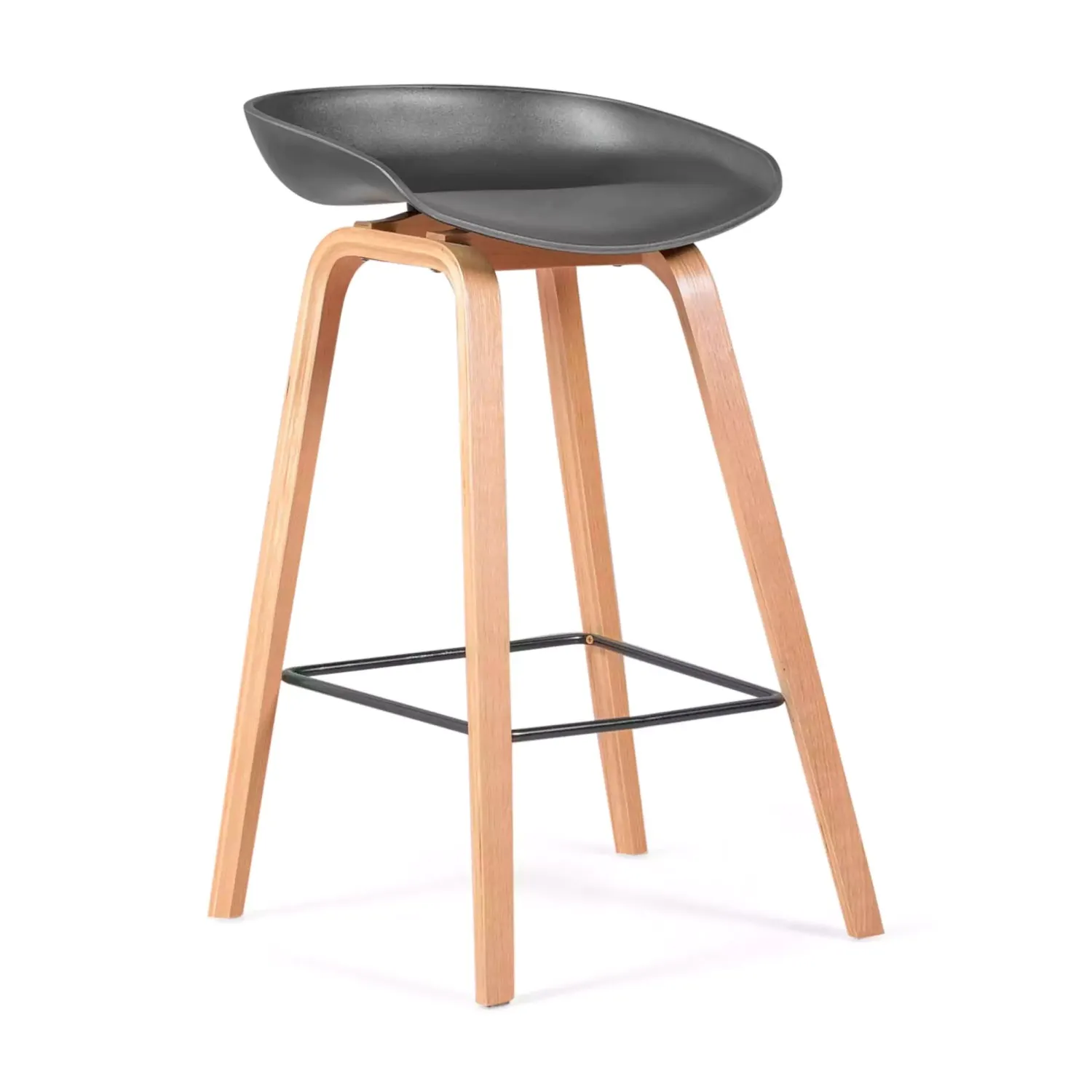 Holen Sie sich den Nordic-Hocker aus Buchenholz – Mueble Design