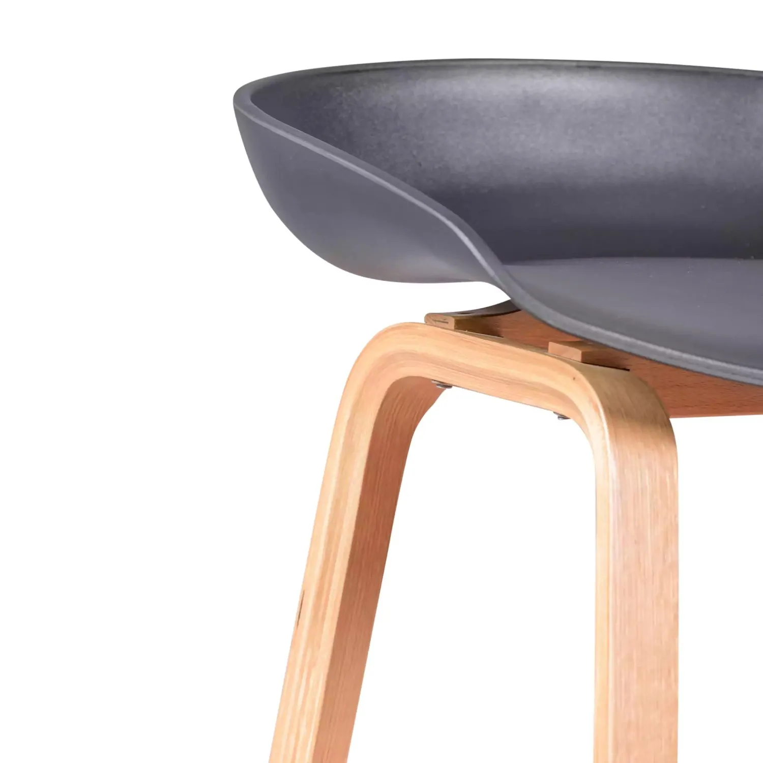 Holen Sie sich den Nordic-Hocker aus Buchenholz – Mueble Design