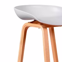 Holen Sie sich den Nordic-Hocker aus Buchenholz – Mueble Design