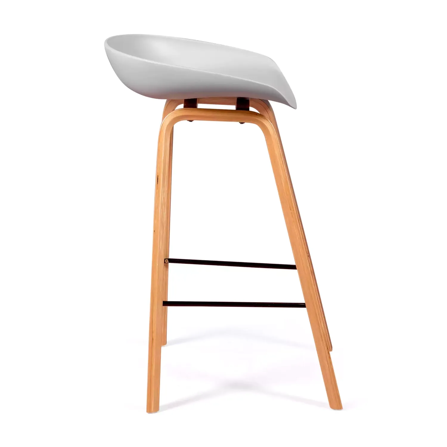 Holen Sie sich den Nordic-Hocker aus Buchenholz – Mueble Design