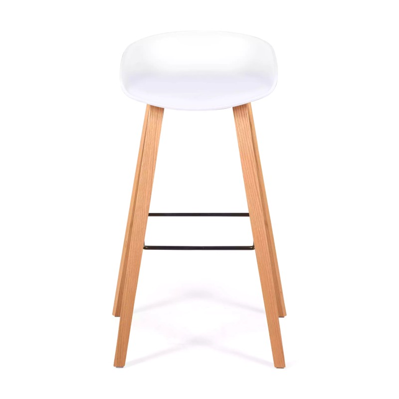 Tamborete Nórdico de 75cm em Madeira de Faia - Mueble Design
