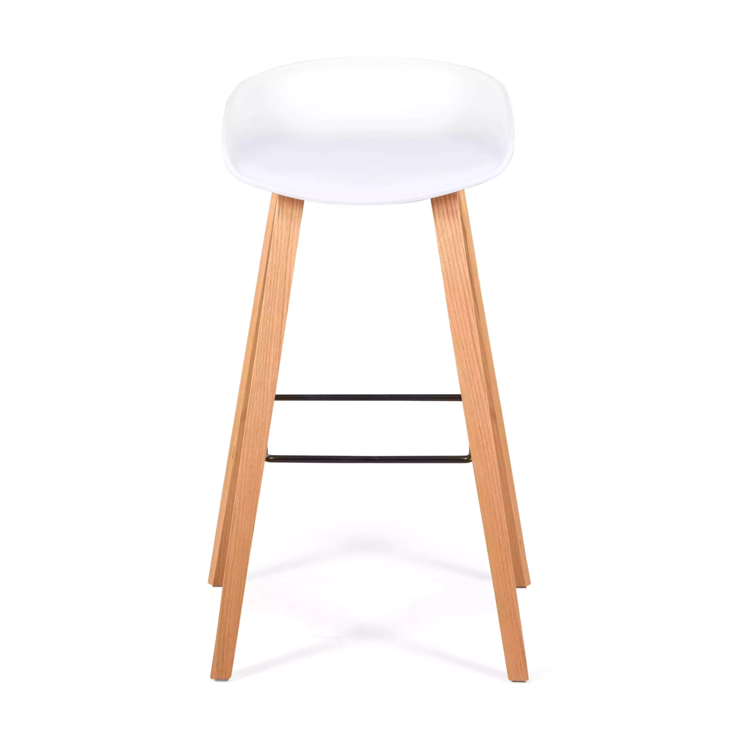 Stolička Skandinávie 75 cm v bukovém dřevě - Mobelarium
