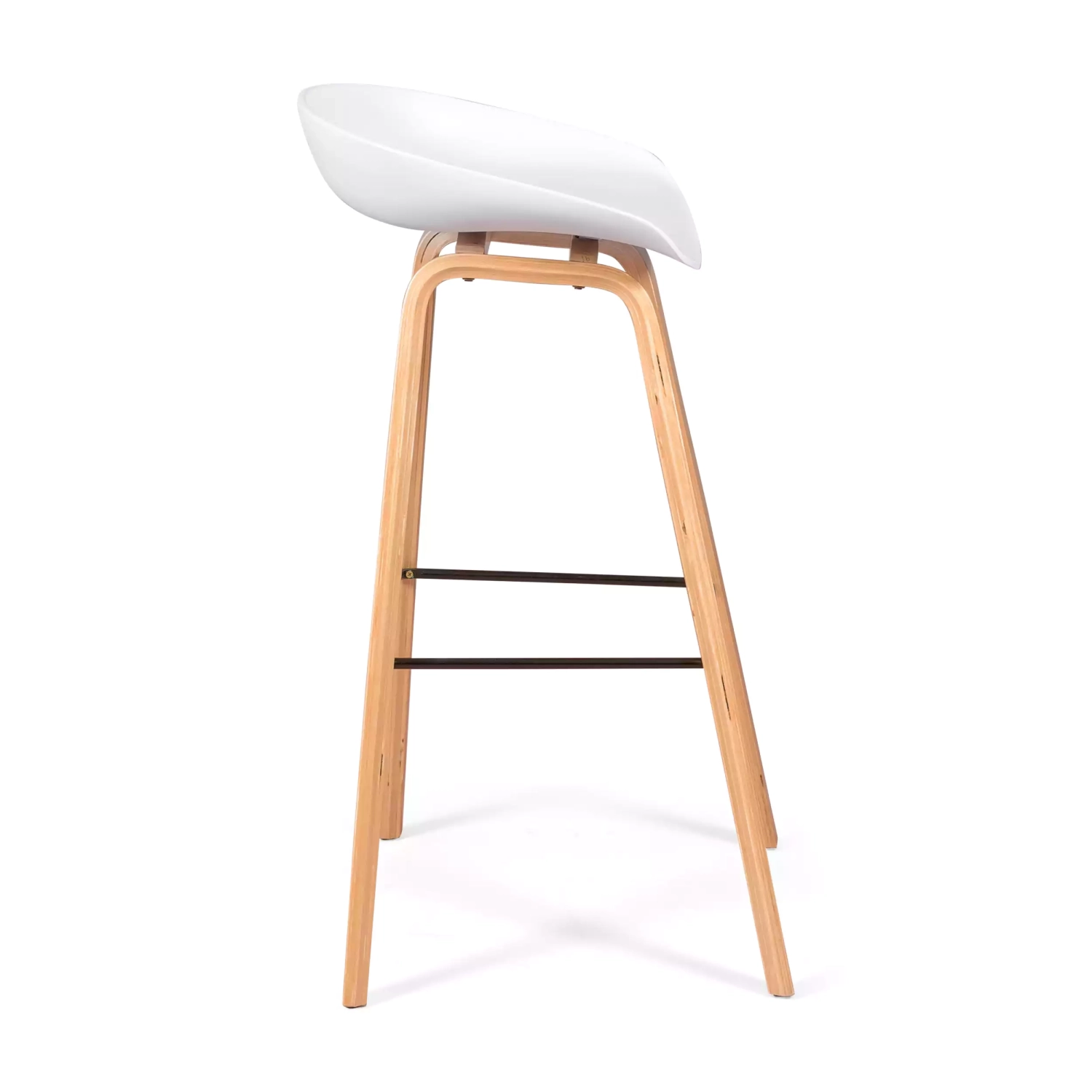Stolička Skandinávie 75 cm v bukovém dřevě - Mobelarium