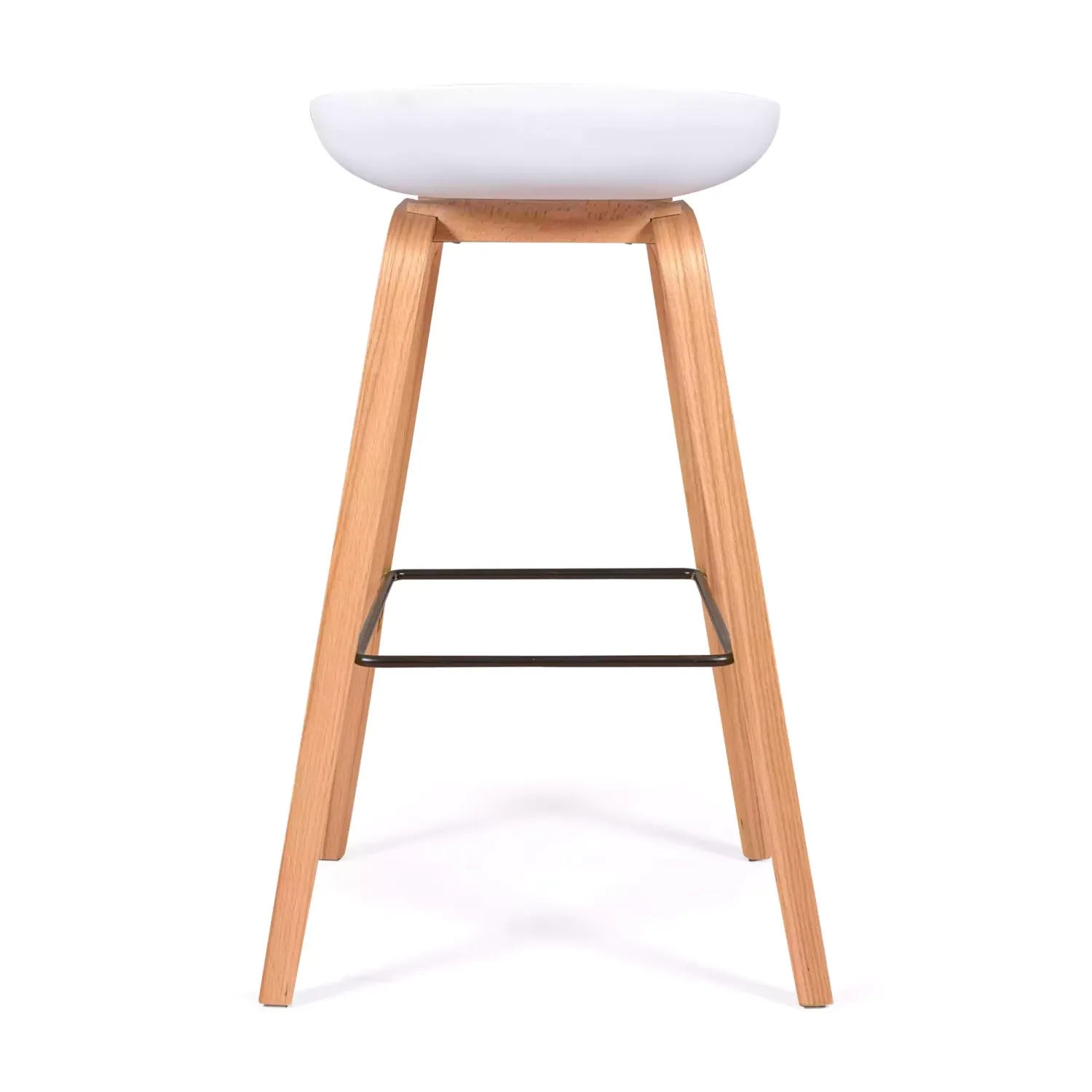 75 cm nordischer Hocker aus Buchenholz - Mobelarium