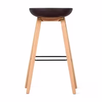 75 cm nordischer Hocker aus Buchenholz - Mobelarium