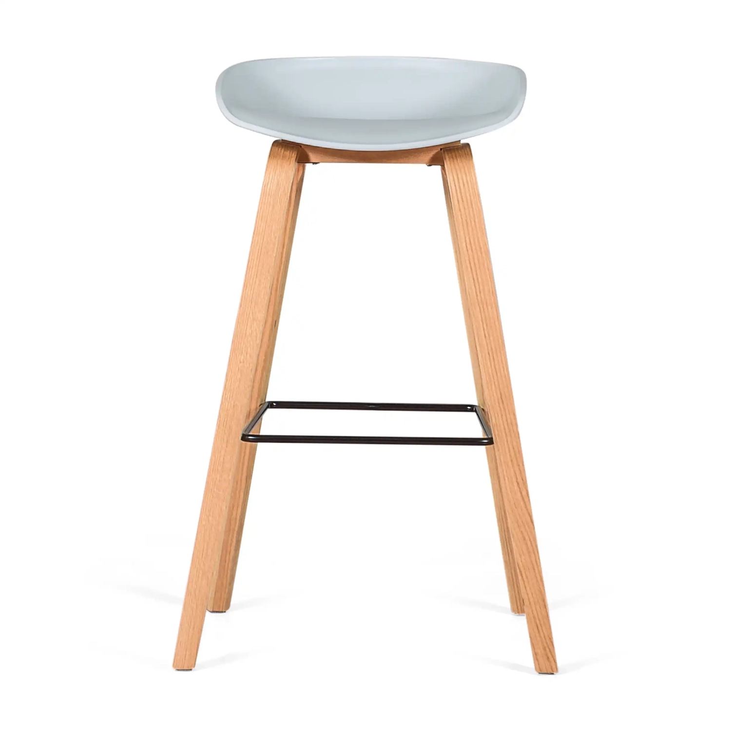 75cm Nordic Stool in Beech Wood - Mueble Design