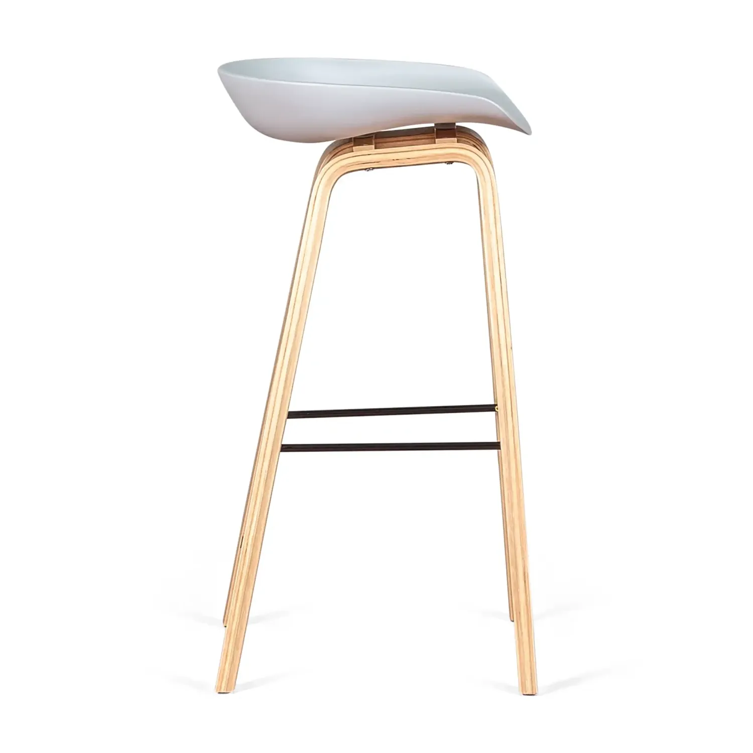 75 cm nordischer Hocker aus Buchenholz - Mobelarium