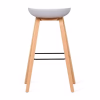 75 cm nordischer Hocker aus Buchenholz - Mobelarium