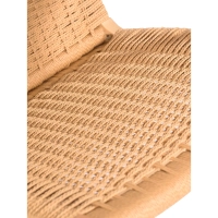 Sessel Catani CH25 | Skandinavisches Design aus Esche und Naturseil